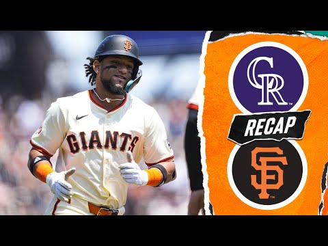 ロッキーズ対ジャイアンツゲームのハイライト（5/3/25）| MLBのハイライト