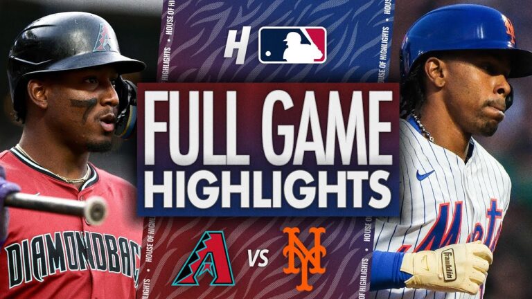 アリゾナダイヤモンドバックスvsニューヨークメッツ - フルゲームのハイライト| 2025年4月29日MLBシーズン