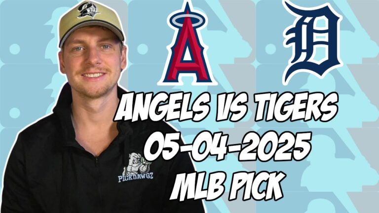 ロサンゼルスエンジェルス対デトロイトタイガース5/4/25 MLBピック＆予測| MLBベットのヒント