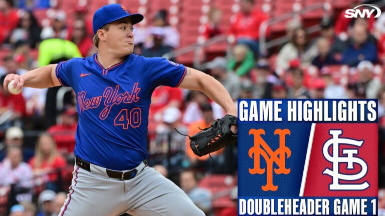 Mets vs Cardinalsゲーム1（5/4/25）|メッツのハイライト