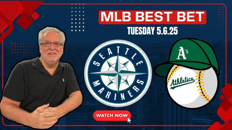 MLBピックと予測 - シアトルマリナーズ対オークランドアスレチックス、5/6/25無料のベストベット＆オッズ