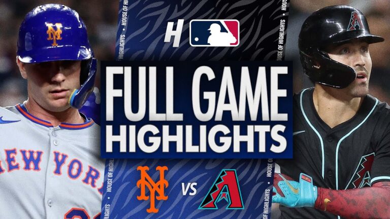 ニューヨークメッツvsアリゾナダイヤモンドバック - フルゲームのハイライト| 2025年5月5日MLBシーズン