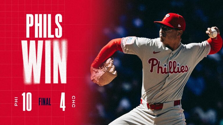 フィリーズ対カブスゲームのハイライト（4/26/25）| MLBのハイライト