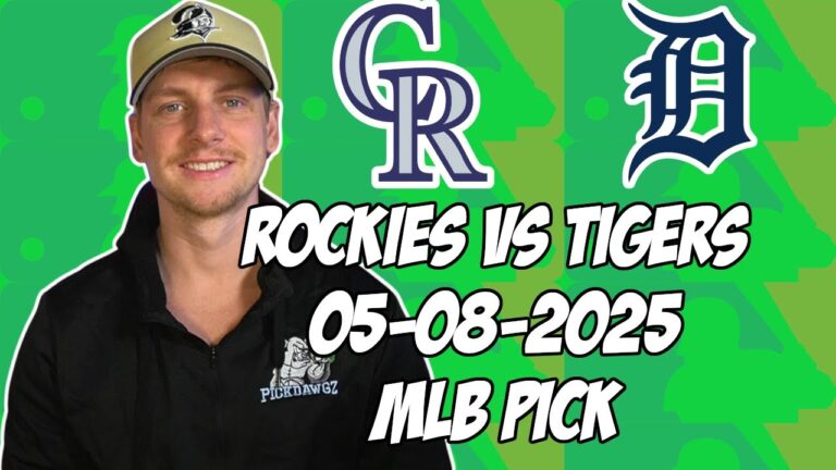コロラドロッキーズ対デトロイトタイガース5/8/25 MLBピック＆予測| MLBベットのヒント