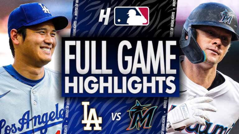 ロサンゼルスドジャースvsマイアミマーリンズ - フルゲームのハイライト| 2025年5月7日MLBシーズン