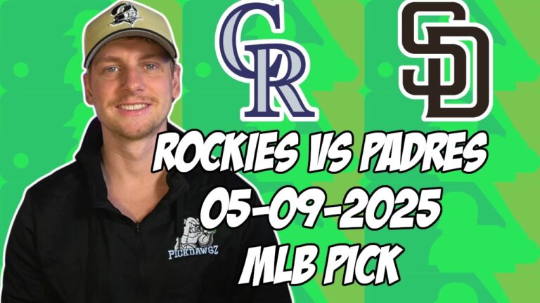 サンディエゴパドレス対コロラドロッキーズ5/9/25 MLBピック＆予測| MLBベットのヒント
