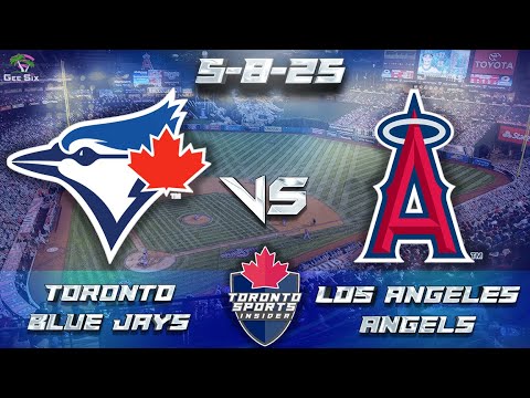 5-8-25トロントブルージェイズ対ロサンゼルスエンジェルスゲームオーディオ| MLB Live Streamcast＆Chat
