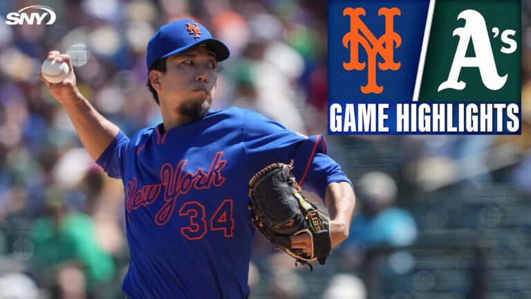 Mets vs Athletics（4/13/25）|メッツのハイライト
