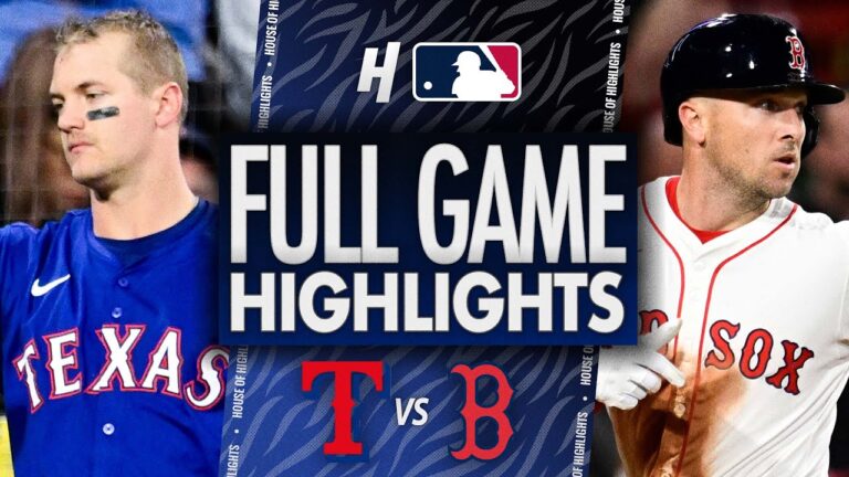 テキサスレンジャーズ対ボストンレッドソックス - フルゲームのハイライト| 2025年5月7日MLBシーズン