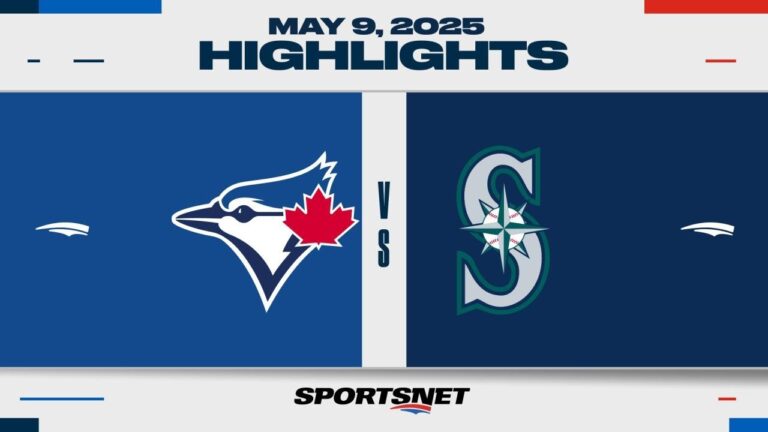 MLBハイライト|ブルージェイズ対マリナーズ -  2025年5月9日