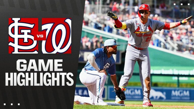 カーディナルズ対ナショナルズゲームのハイライト（5/10/25）| MLBのハイライト