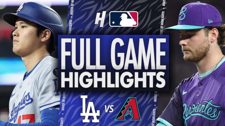 ロサンゼルスドジャースvsアリゾナダイヤモンドバック - フルゲームのハイライト| 2025年5月11日MLBシーズン