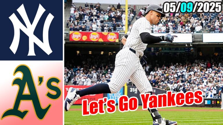 ニューヨークヤンキースvsオークランドアスレチックスフルゲーム2025年5月9日| MLBは2025を強調します