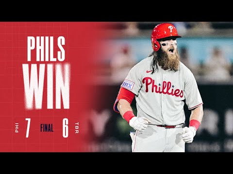 フィリーズ対レイズゲームのハイライト（5/8/25）| MLBのハイライト