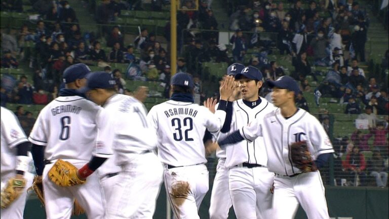 2013.03.31 L5-2F 十亀が素晴らしいピッチング 埼玉西武が2連勝