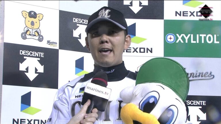 2014年8月10日 ヒーローインタビュー(成瀬、デスパイネ)