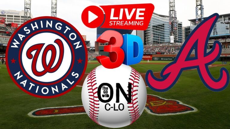 Atlanta Braves vs Washington Nationals。ライブMLB野球。プレイバイプレイ、3Dプレゼンテーションなど！