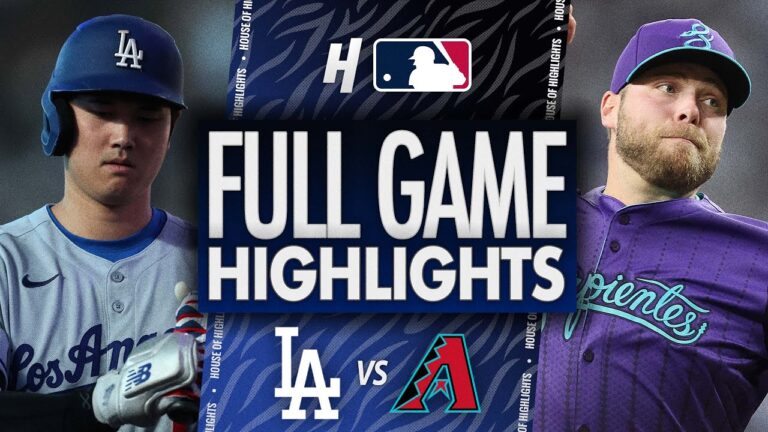 ロサンゼルスドジャースvsアリゾナダイヤモンドバック - フルゲームのハイライト| 2025年5月10日MLBシーズン