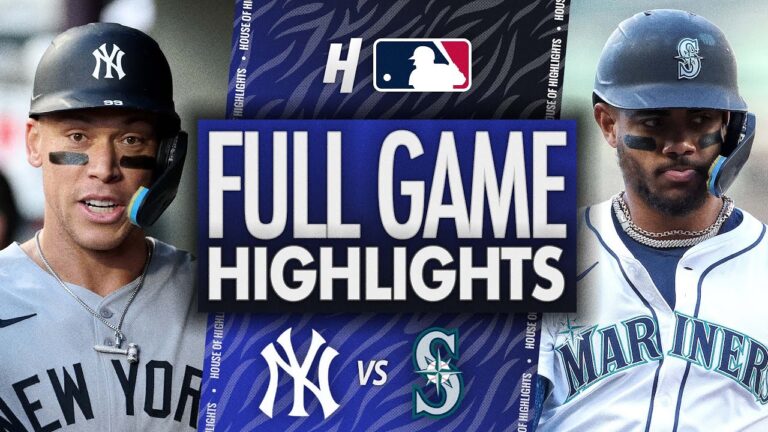 ニューヨークヤンキースvsシアトルマリナーズ - フルゲームのハイライト| 2025年5月12日MLBシーズン