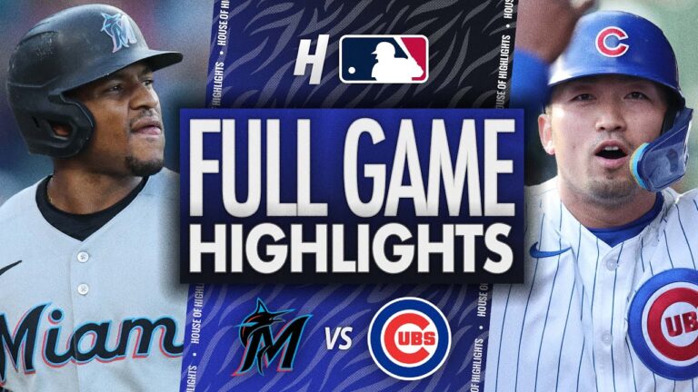 マイアミマーリンズ対シカゴカブス - フルゲームのハイライト| 2025年5月14日MLBシーズン