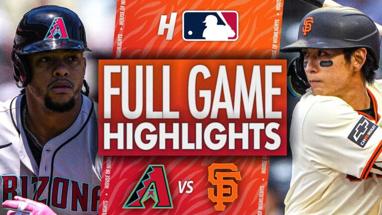 アリゾナダイヤモンドバックスvsサンフランシスコジャイアンツ - フルゲームのハイライト| 2025年5月14日MLBシーズン