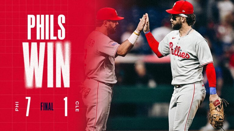 Phillies vs. Guardiansゲームのハイライト（5/10/25）| MLBのハイライト