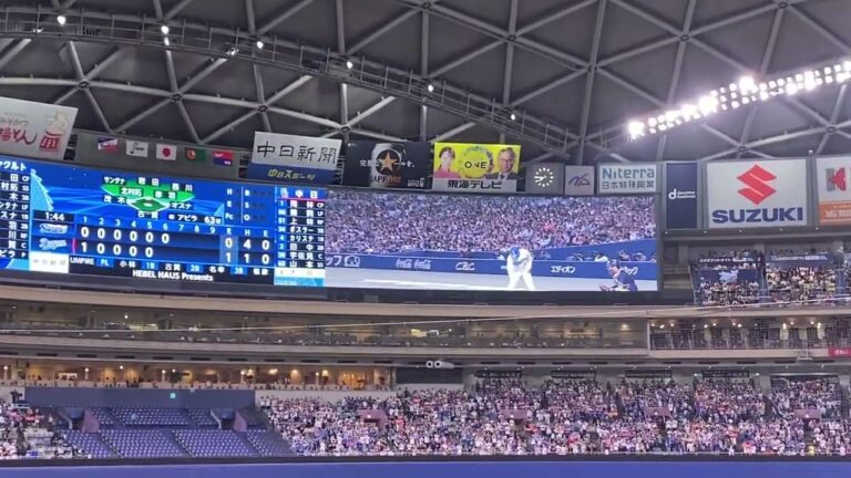 中日ドラゴンズ 大島洋平  代打で登場 球場大歓声 2025.5.14 ヤクルト戦 バンテリンドームナゴヤ