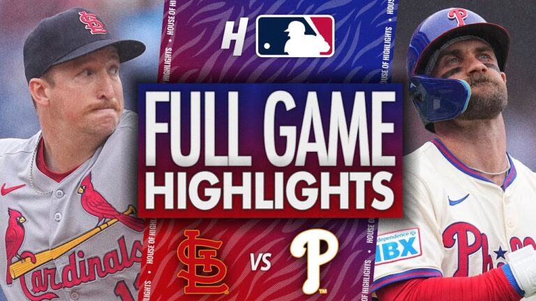 セントルイスカーディナルズ対フィラデルフィアフィリーズ - フルゲームのハイライト| 2025年5月14日MLBシーズン