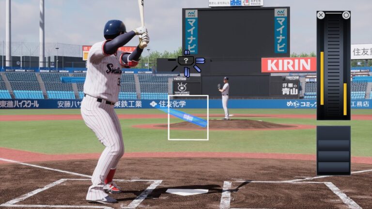 【プロスピ2025打撃練習/NPB25BattingTraining】ヤクルト 32 松本直樹選手 SWALLOWS Naoki Matsumoto