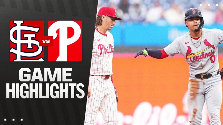 カーディナルズ対フィリーズゲームのハイライト（5/14/25）| MLBのハイライト