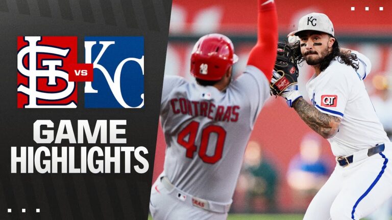 カーディナルズ対ロイヤルズゲームのハイライト（5/17/25）| MLBのハイライト