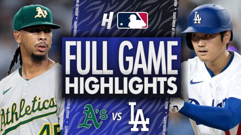 陸上競技対ロサンゼルスドジャース - フルゲームのハイライト| 2025年5月15日MLBシーズン