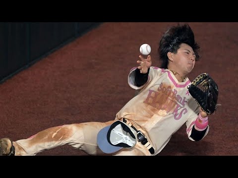 【衝撃映像あり】フェンス顔面激突→前歯確認→決勝打！佐藤直樹、涙と笑いの大逆転劇にドーム騒然…！【伝説の日】🔥‍⚾💥🦷✨