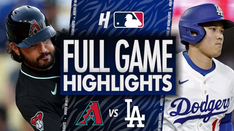 アリゾナダイヤモンドバックスvsロサンゼルスドジャース - フルゲームのハイライト| 2025年5月19日MLBシーズン