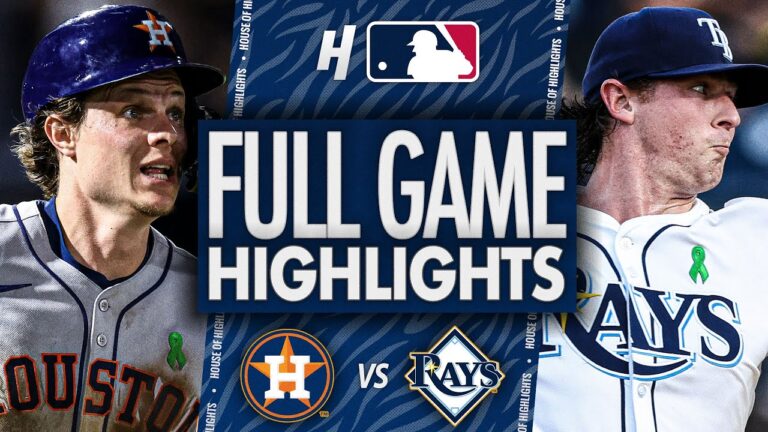 ヒューストンアストロズ対タンパベイレイズ - フルゲームのハイライト| 2025年5月19日MLBシーズン