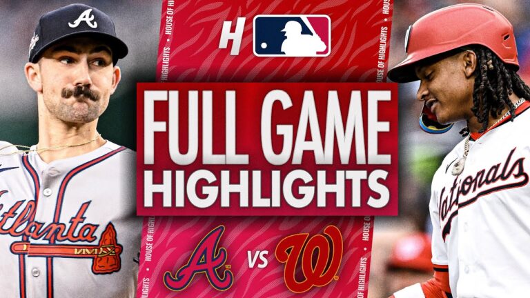 アトランタブレーブス対ワシントンナショナルズ - フルゲームのハイライト| 2025年5月20日MLBシーズン