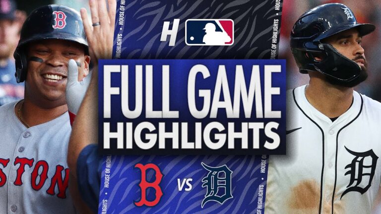 ボストンレッドソックスvsデトロイトタイガース - フルゲームのハイライト| 2025年5月14日MLBシーズン