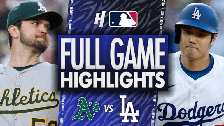 陸上競技対ロサンゼルスドジャース - フルゲームのハイライト| 2025年5月14日MLBシーズン