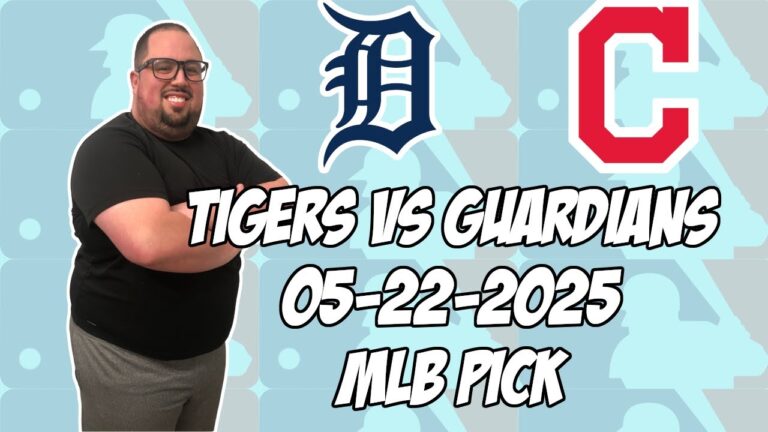 デトロイトタイガースvsクリーブランドガーディアン5/22/25 MLBピック＆予測| MLBベットのヒント