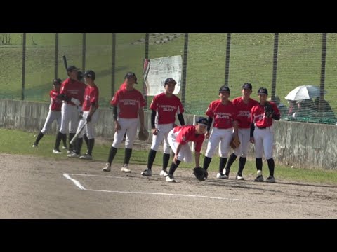 《中学軟式》【サイドノック】　広島サンズ　【円陣】《第４２回 全日本少年軟式野球大会・広島県西部地区予選》