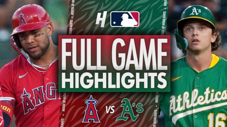 ロサンゼルスエンジェルス対陸上競技 - フルゲームのハイライト| 2025年5月19日MLBシーズン