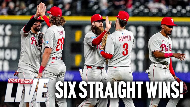 フィリーズは、オフェンスが再びロッキーズを支配した後、6回目の連続勝利にクルーズします| Phillies PGL