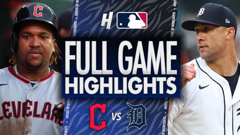 クリーブランドガーディアンズvsデトロイトタイガース - フルゲームのハイライト| 2025年5月22日MLBシーズン