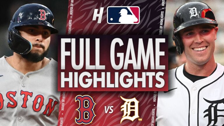ボストンレッドソックスvsデトロイトタイガース - フルゲームのハイライト| 2025年5月12日MLBシーズン