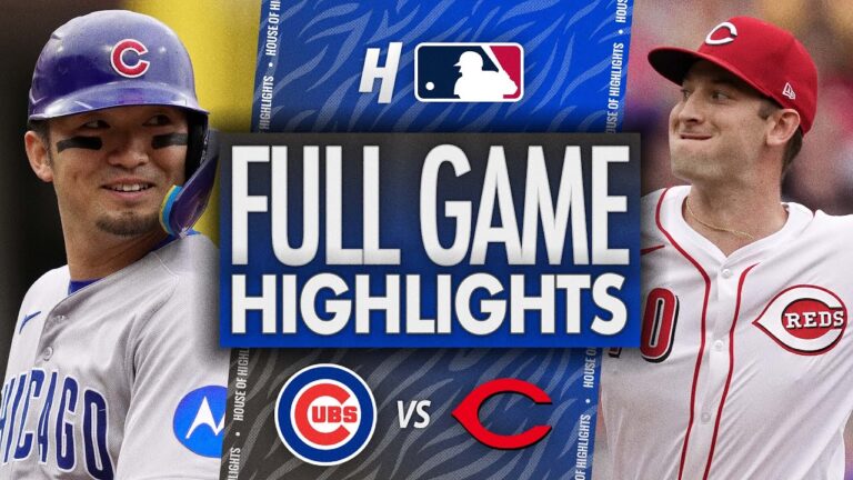 シカゴカブス対シンシナティレッズ - フルゲームのハイライト| 2025年5月25日MLBシーズン