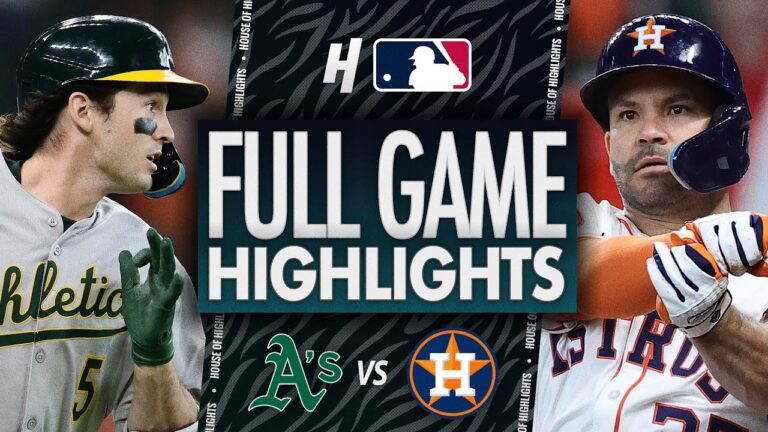 アスレチックスvsヒューストンアストロズ - フルゲームのハイライト| 2025年5月28日MLBシーズン