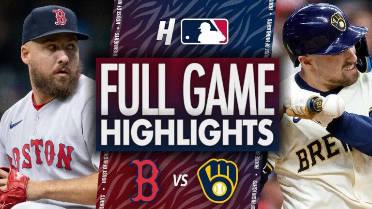 ボストンレッドソックスvsミルウォーキーブリューワーズ - フルゲームのハイライト| 2025年5月27日MLBシーズン