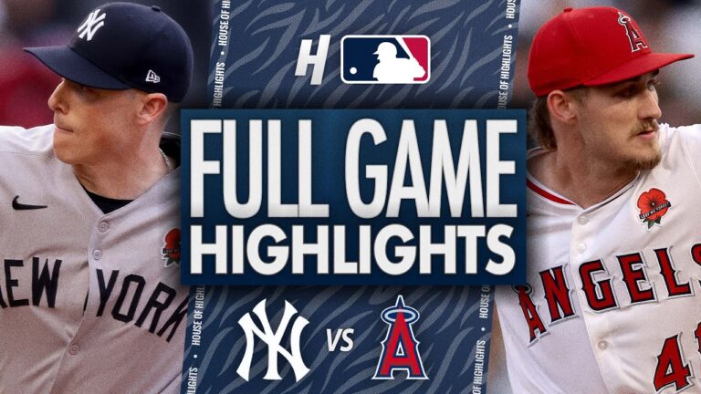 ニューヨークヤンキースvsロサンゼルスエンジェルス - フルゲームのハイライト| 2025年5月26日MLBシーズン