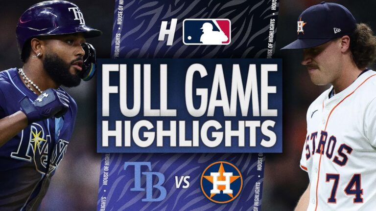 タンパベイレイズ対ヒューストンアストロズ - フルゲームのハイライト| 2025年5月29日、MLBシーズン