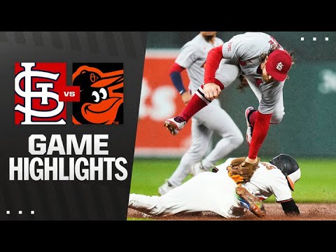 カーディナルズ対オリオールズゲームのハイライト（5/28/25）| MLBのハイライト